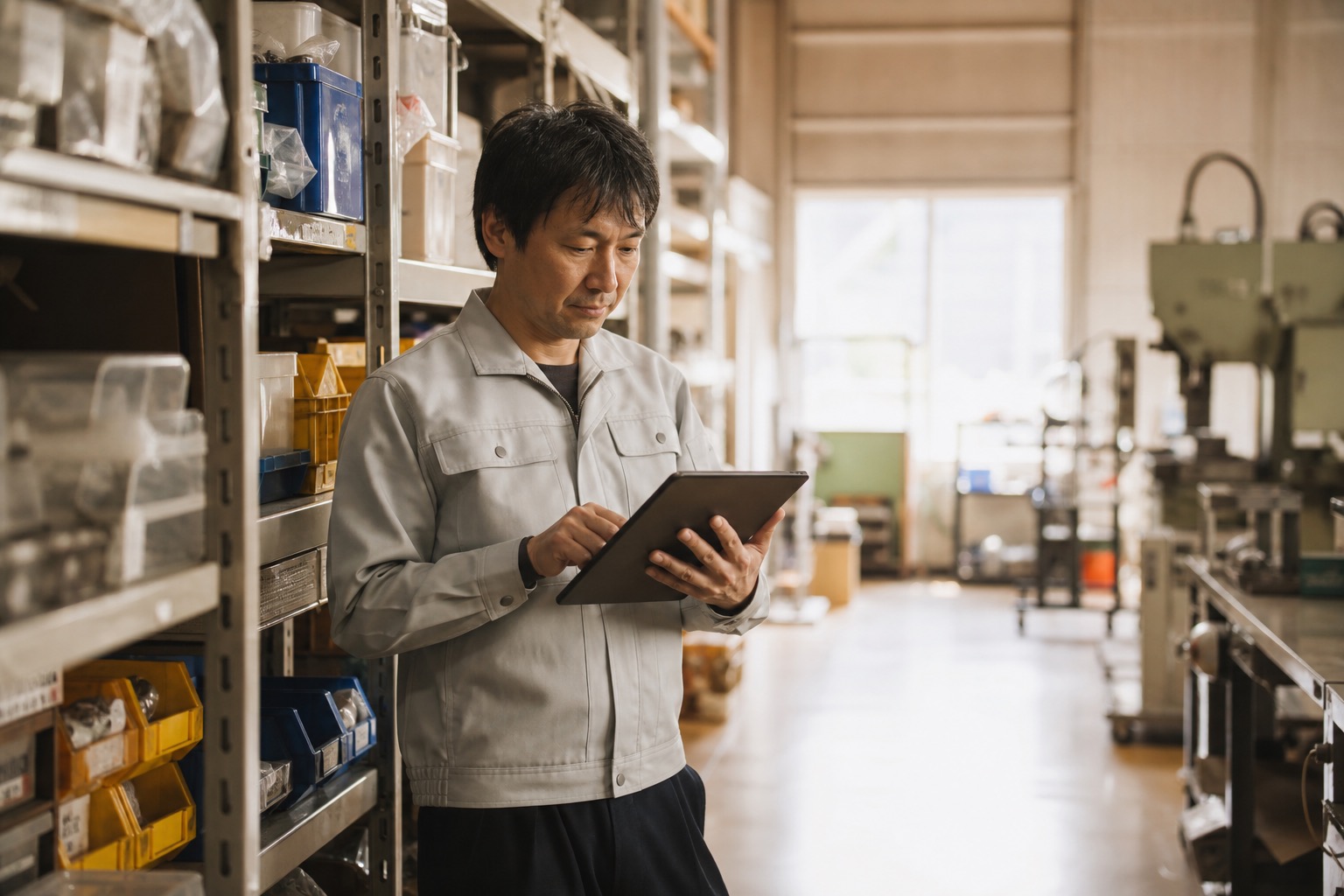 岡山の製造業DX・在庫管理・現場のデジタル化